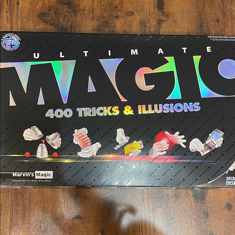 New Marvin's Magic 400 Tricks & Illusions Set